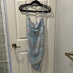 Skylar + Madison purple, blue, pink dress